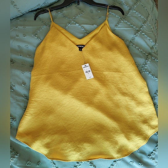 Express Satin Like Tank Top - Picture 1 of 5